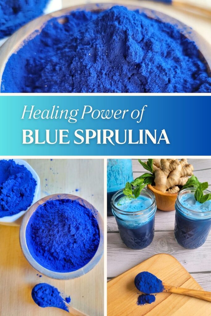 Healing power of blue spirulina #antiinflammatory #autoimmunehealth #holisticwellness #vibrantbluefood #phycocyanin #jointhealth #superfood #healing #bluemajik
